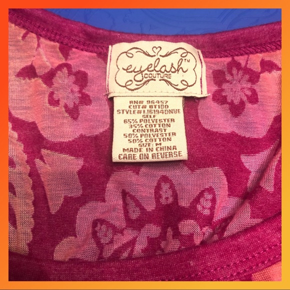 [eyelash couture] burnout top - Picture 4 of 4